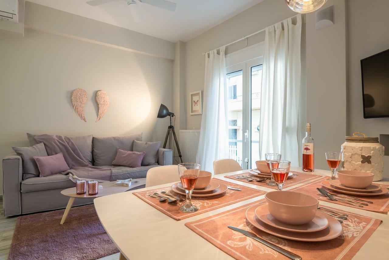 "Sunbow Earth"- Boutique New Apt In Dowtown Атина Екстериор снимка